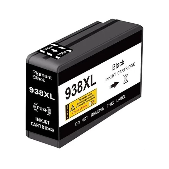 Hp 938xl-4s6y2pe Uyumlu Siyah Kartuşu-
