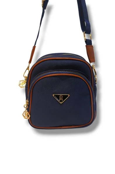 Cakgo 340-25 Baskı Deri 3 Bölmeli Ömuz Askılı Kadın Çanta - 4