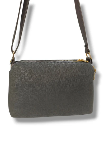 Cakgo 375-25 Baskı Deri Omuz Askılı Kadın Çanta - 3