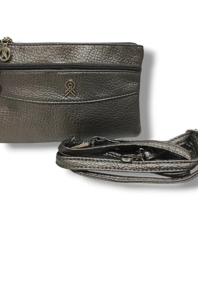 Cakgo 330-25 Yıkama Deri 4 Bölmeli Küçük Çapraz Kadın Çanta - 4