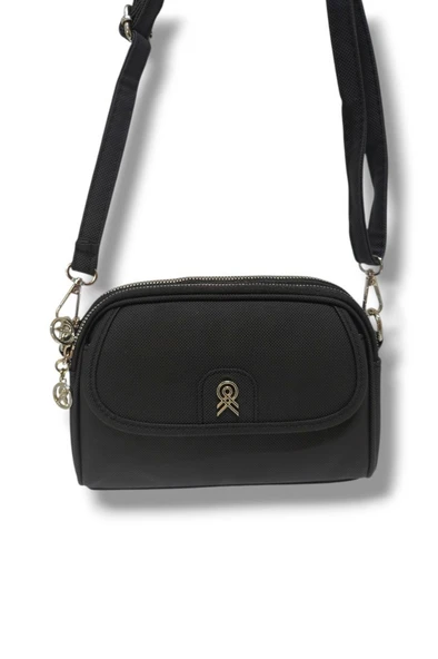 Cakgo 335-25 Baskı Deri 3 Bölmeli Omuz Askılı Kadın Çanta - 7