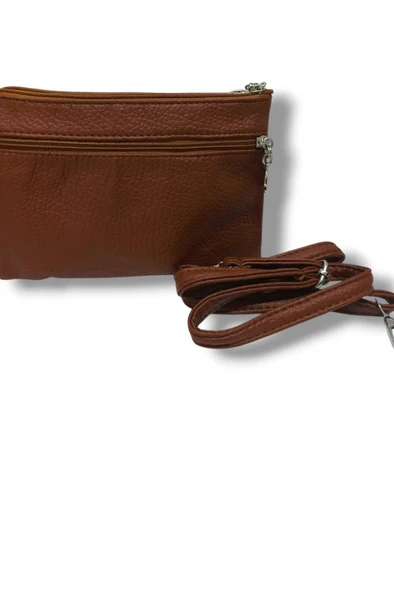 Cakgo 330-25 Yıkama Deri 4 Bölmeli Küçük Çapraz Kadın Çanta - 12