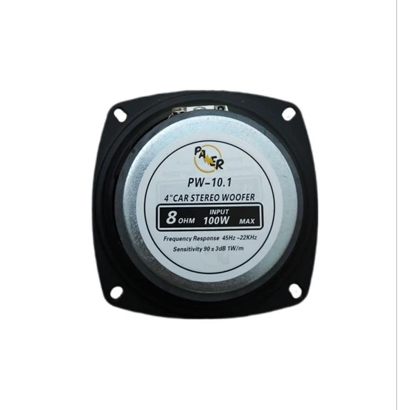 10 cm Çıplak Hoparlör 4" - PW-10.1 - 2