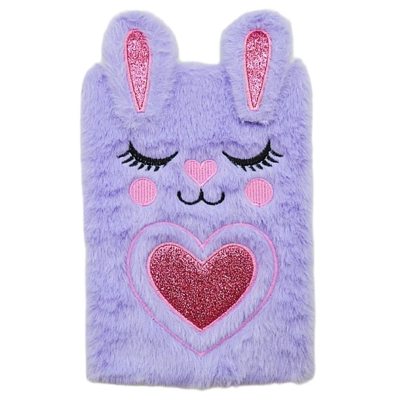 Gen-Of Kalpli Tavşanlar Hatıra Ve Not Defteri A5 Çizgili 80 Yaprak (PD101) - Resim 2