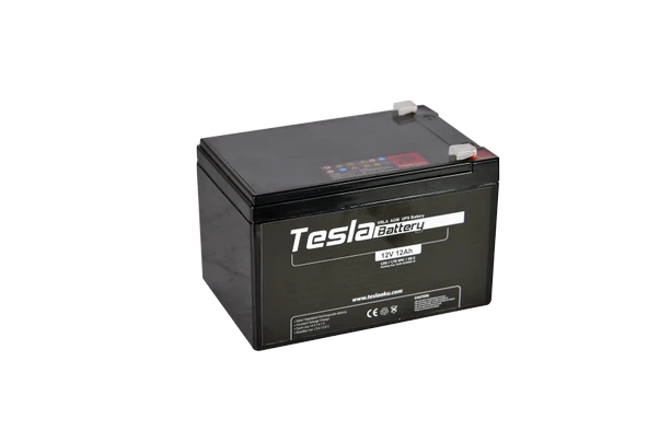 TESLA 12V 12 Amper (12V 12AH) AGM KURU TİP UPS AKÜ (YENİ ÜRETİM) - 2