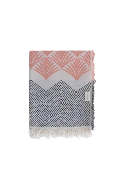 MYLASA HOME %100 Pamuk Pan Desenli Çok Amaçlı Koltuk Şalı 130 x 170 (Kırlentsiz) - 2