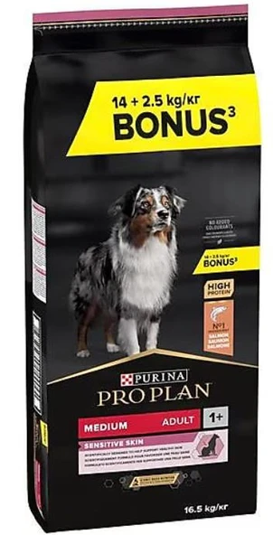 Pro Plan Medium Adult Somonlu Yetişkin Köpek Maması 14+2.5 Kg ürün görseli