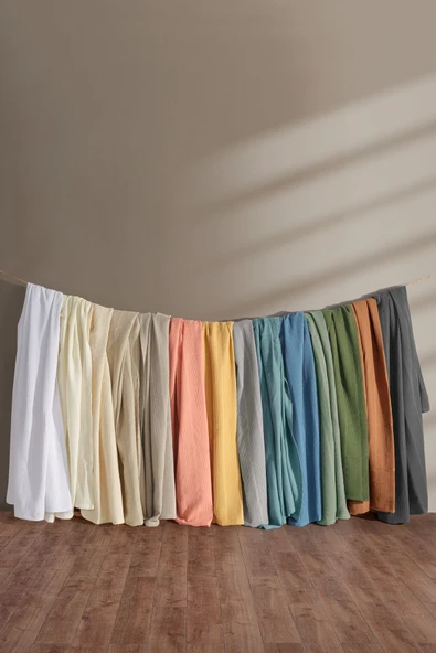 MYLASA HOME Çift Kişilik Pamuklu Yatak Örtüsü / Pike - 200x230 Cm-haki - 3