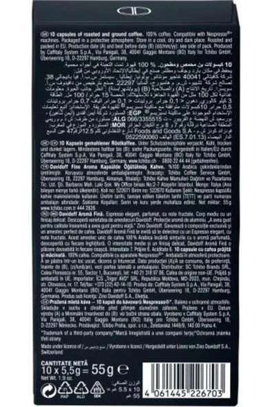 Davidoff Fine Aroma Espresso 10lu Kapsül Kahve - 3