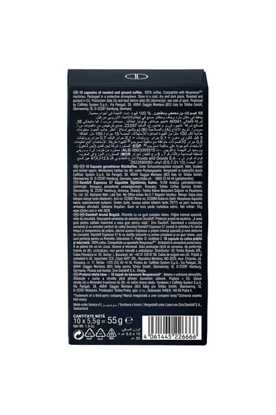 Davidoff Espresso 57 Rıstretto Dark & Chocolatey Aluminium Kapsül Kahve 10'lu (nespresso Uyumlu) - 4