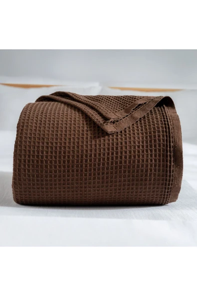 MYLASA HOME Pike Yatak Örtüsü Çift Kişilik Waffle - %100 Pamuk Hafif 4 Mevsim Havadar Yüksek Kaliteli Pikeler ürün görseli