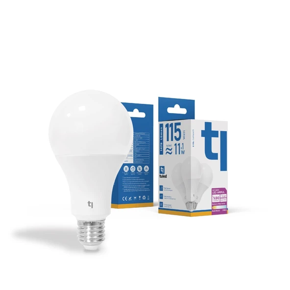 Tuled Redeem Plus A80S E27 LED Ampul, Titreşimsiz, Göz Konforu, Tekli - 9