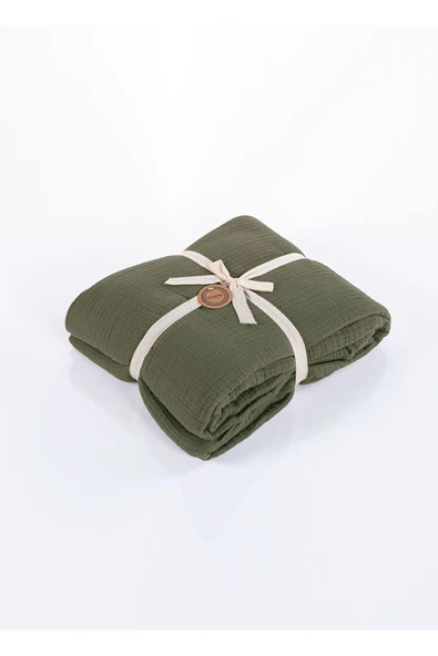 MYLASA HOME Müslin Tek Kişilik Yatak Örtüsü Seti 180 X 230 Cm, 2 Parça, Yazlık Yastık Kılıfı Ve Pike Takımı - 6