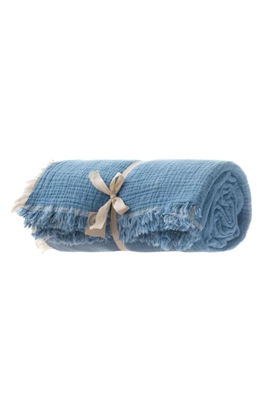 MYLASA HOME Double Face 4 Katlı Müslin Yatak Örtüsü Çift Kişilik 220x240cm - 2