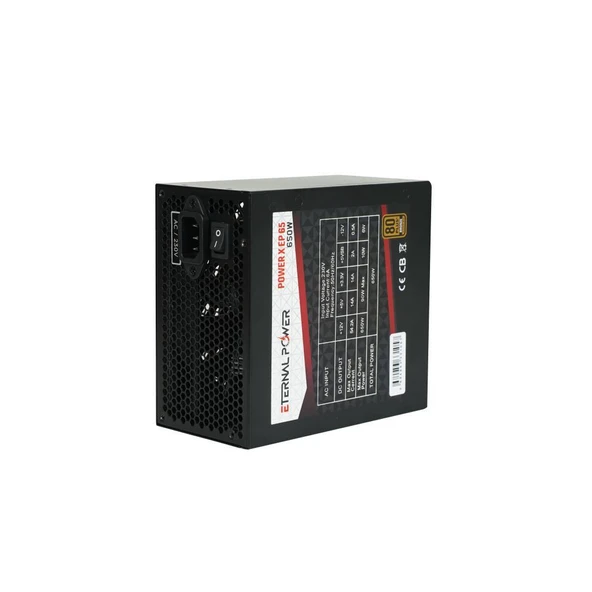 Eternal Pro X Mesh 2 Siyah Oyuncu Kasası + 650W Güç Kaynağı (X EP65) - 8