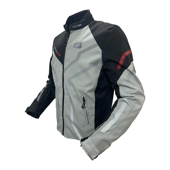 Forte Gt 2003003 Niagara CE Sertifikalı 3 Mevsim Full Korumalı Yazlık Motosiklet Montu L Beden - 8