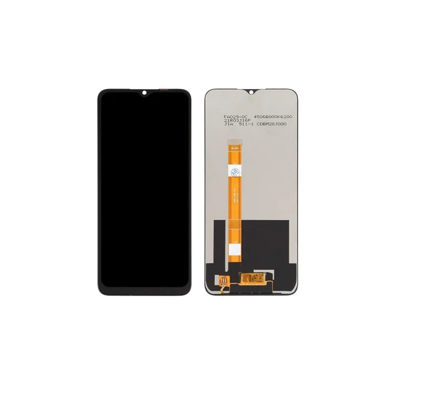 Oppo C11 2020 / A15 / A15s / C12 / A35 Uyumlu Lcd Ekran Siyah Çıtasız A+++ Süper Kalite ürün görseli