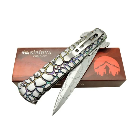 Sibirya Cobra Çakı Rainbow Marka:Sibirya Ürün Kodu: S-2075X 21,5 CM - Resim 2