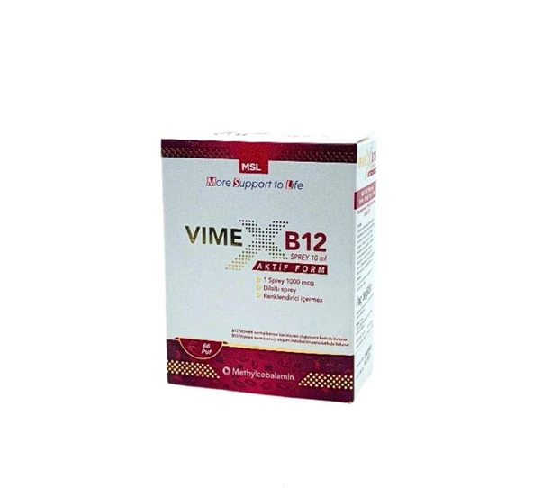 Vimex B12 Sublingual Spray 10 Ml 66 Puff - 1