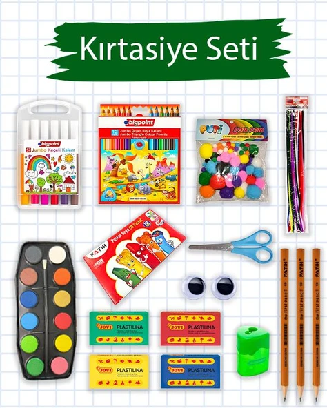 Temel Okul Kırtasiye Seti 11