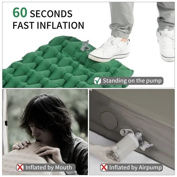 Naturehike FC-12 Infatable Şişme Kamp Matı - 4