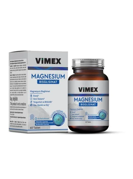 Vimex Magnezyum Bisglisinat 60 Tablet - 1