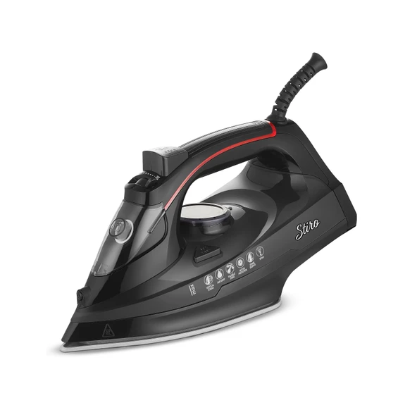 KİNG STIRO 2600W SERAMİK TABAN BUHARLI ÜTÜ KBU751 - Resim 2