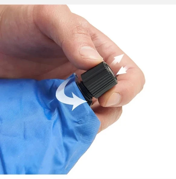 Naturehike Ultralight Çift Kişilik Şişme Kamp Matı | 185*130*2.5 cm | MAVİ - 3