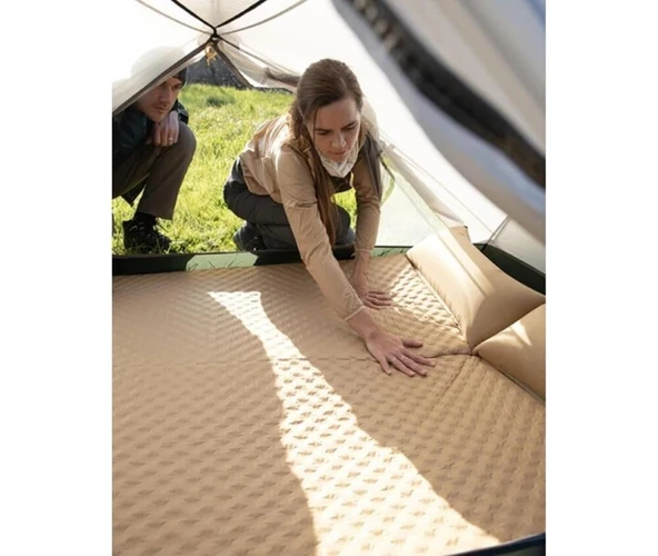 Naturehike Ultralight Çift Kişilik Şişme Kamp Matı | 185*130*2.5 cm | MAVİ - 11