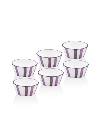 The Mia Joy Sosluk Çerezlik 6lı Set Mor 10 cm ürün görseli 1