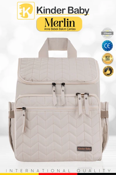 Kinder Baby Merlin Termal Anne Bebek Bakım Çantası ürün görseli