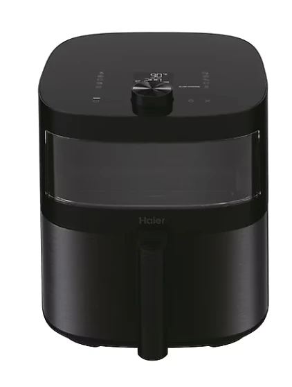 Haier 2000 W çok amaçlı pişirici, 7 L maksimum kapasite Siyah ürün görseli 1