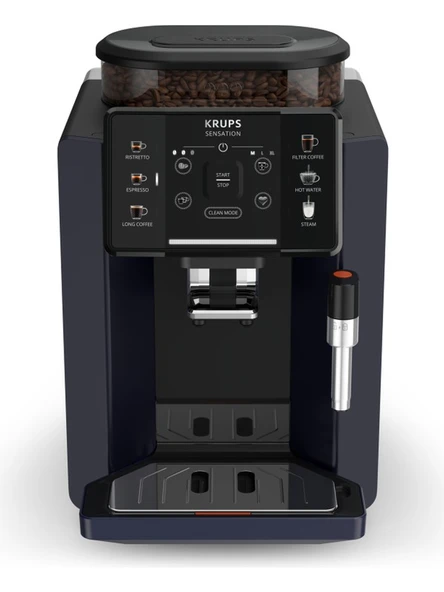Krups EA910B10 Sensation C50 1450 Watt Full Otomatik Kahve Makinesi [gece Mavisi] - 8010001202 - 4