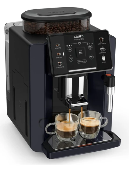 Krups EA910B10 Sensation C50 1450 Watt Full Otomatik Kahve Makinesi [gece Mavisi] - 8010001202 - 5