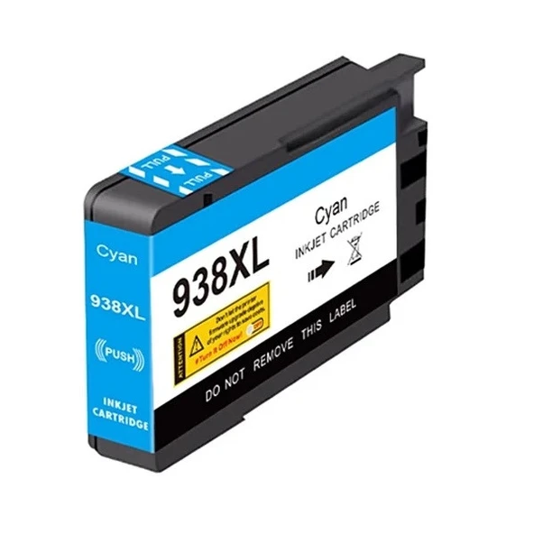 Hp 938xl-4s6x9pe Uyumlu Mavi Kartuşu