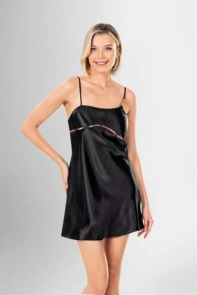 Bicomi 2 li Kısa Sabahlık Takımı Desenli - Resim 2