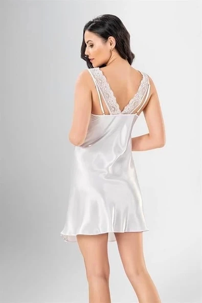 Bicomi 2 li Kısa Sabahlık Takımı Desenli - Resim 3