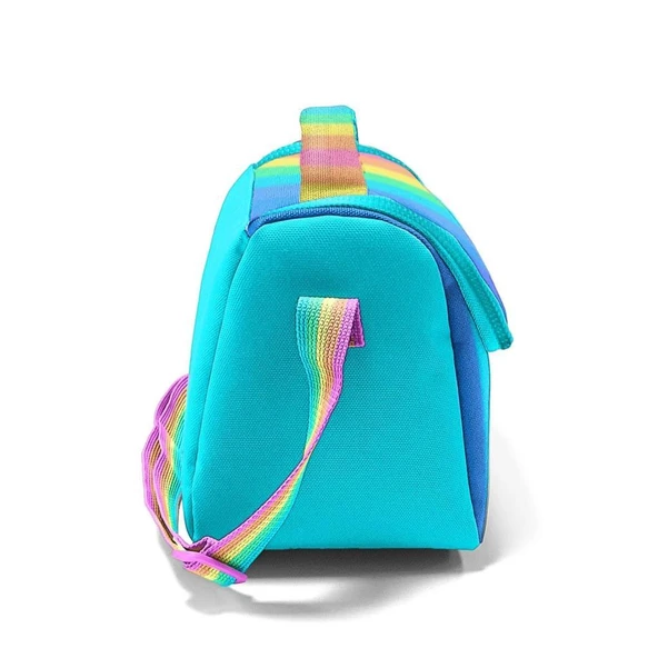 Coral High Thermo Beslenme Çantası Renkli Çizgili Desenli 22773 - Resim 3