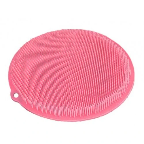 Yuvarlak Vantuzlu Banyo Sırt Kese Matı 26 cm - 1