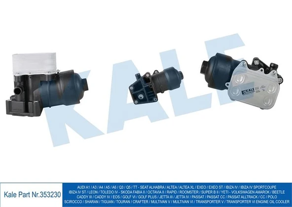 Yağ Soğutucu Kütük Golf 4 Passat polo tıguan t5 T6 A3 A4 A6 Q3 Q5 Altea İbiza 4 Leon Amarok caddy CAY