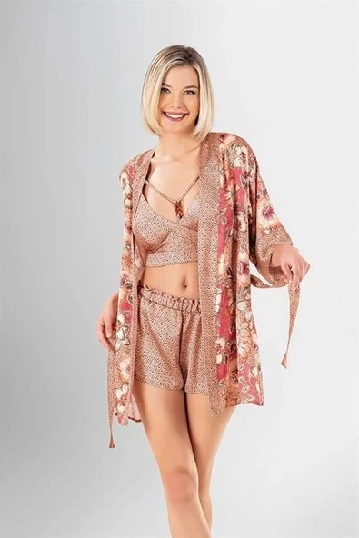 Bicomi 3lü Şort Takımı Desenli ürün görseli