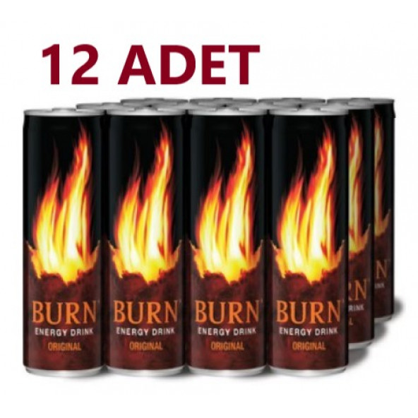 Burn Enerji İçeceği 12 x 500 ML