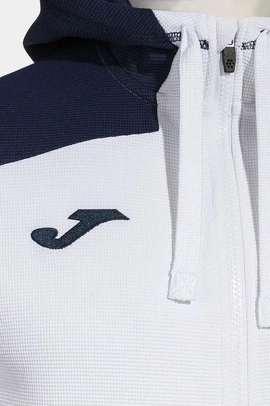 Joma Toledo Zıp-Up Hoodıe Whıte Navy - Resim 2
