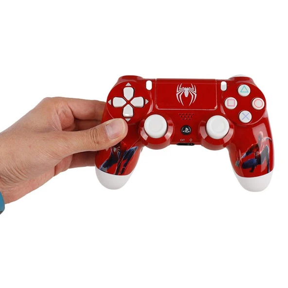 DualShock 4 V2 Spider-man ZCT2 Kablosuz PS4 Oyun Kolu - Resim 2