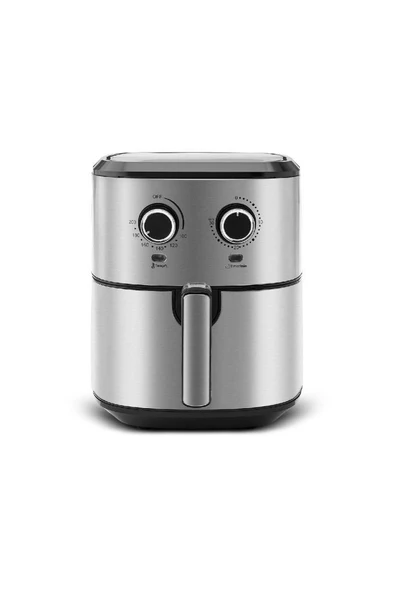 Karaca Multifry Inox Double Pan XL 5.5 lt Yağsız Fritöz Teşhir - 7