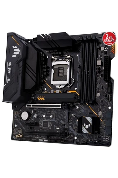 Asus Tuf Gaming B560M-PLUS Intel LGA1200 DDR4 Micro ATX Anakart Outlet - Resim 4