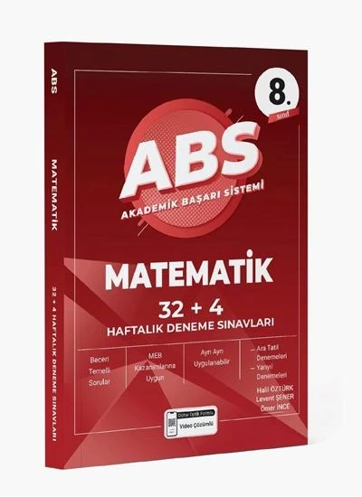 8.sınıf  AKADEMİK BAŞARI SİSTEMİ MATEMATİK DENEME SINAVI ürün görseli