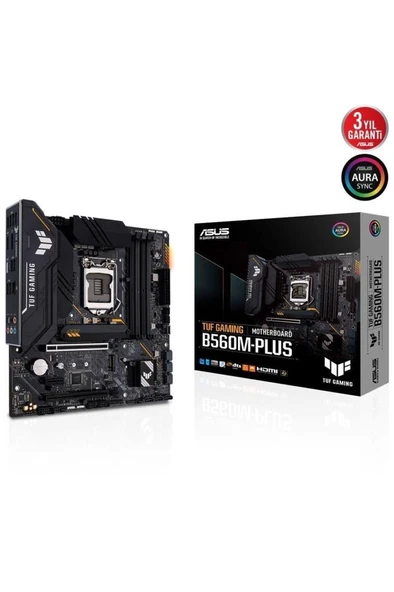 Asus Tuf Gaming B560M-PLUS Intel LGA1200 DDR4 Micro ATX Anakart Outlet ürün görseli 1