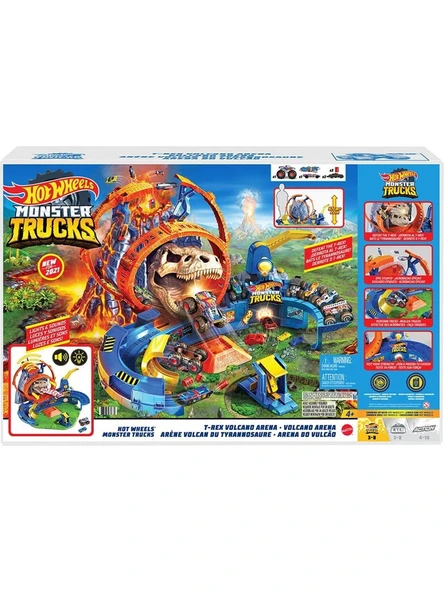 Hot Wheels Monster Trucks Volkanik Alanda Macera Oyun Seti GYL14 - 5
