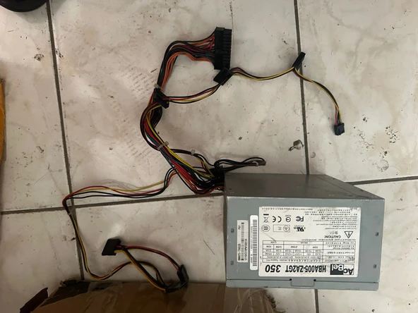 ACBEL 350W POWER GÜÇ KAYNAĞI HBA005-ZA2GT KULLANIŞMIŞ 2.EL - Resim 2